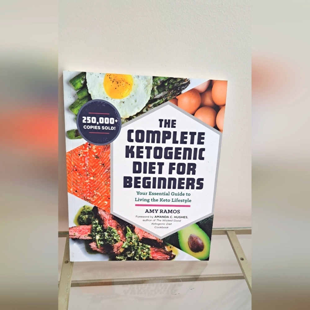 " The Complete Ketogenic Diet For Beginners" Book.